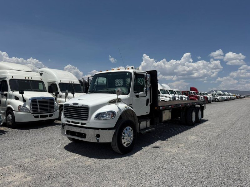 Camion con plataforma
